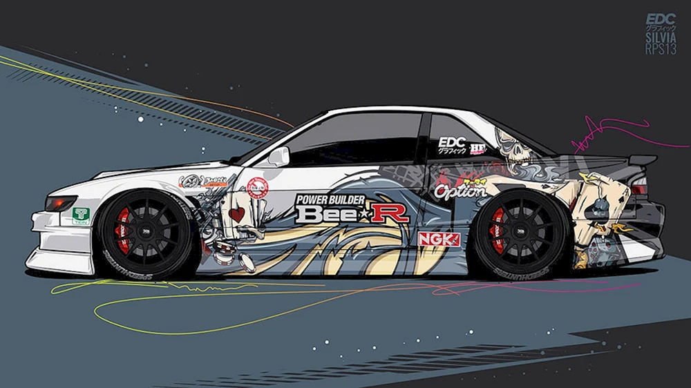 Nissan 180sx Lackierung auspacken