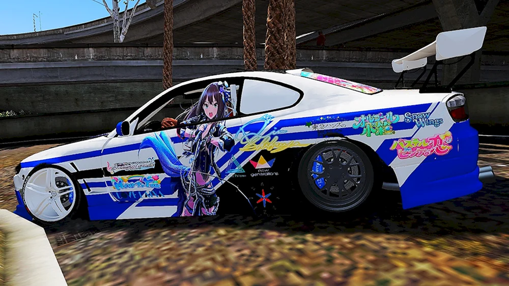 Nissan Silvia drifting