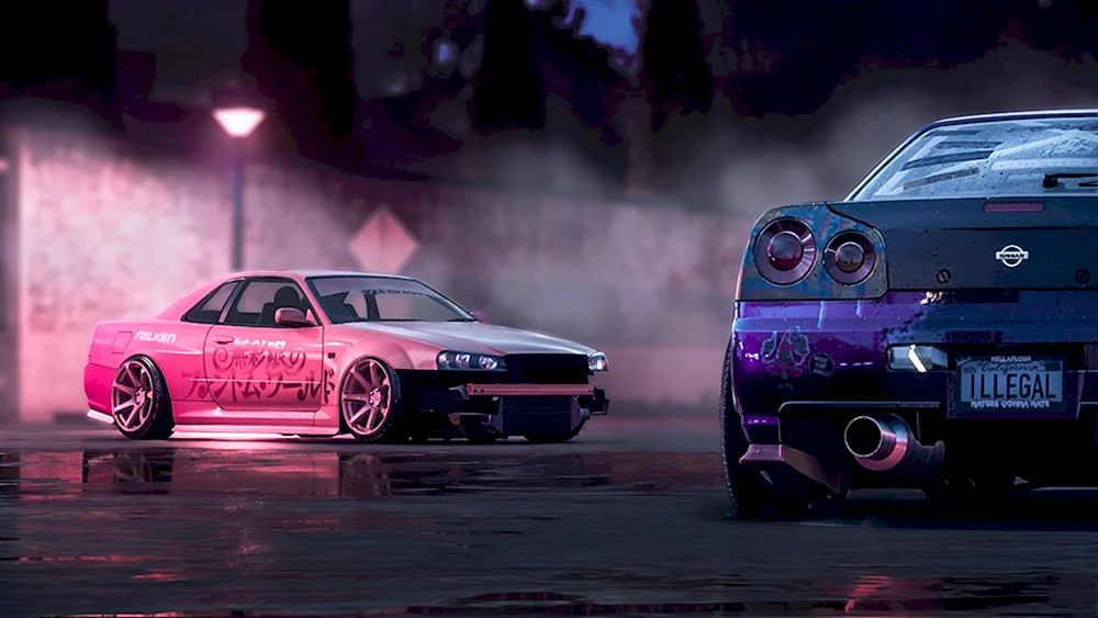 Nissan Skyline GTR r34 Drift