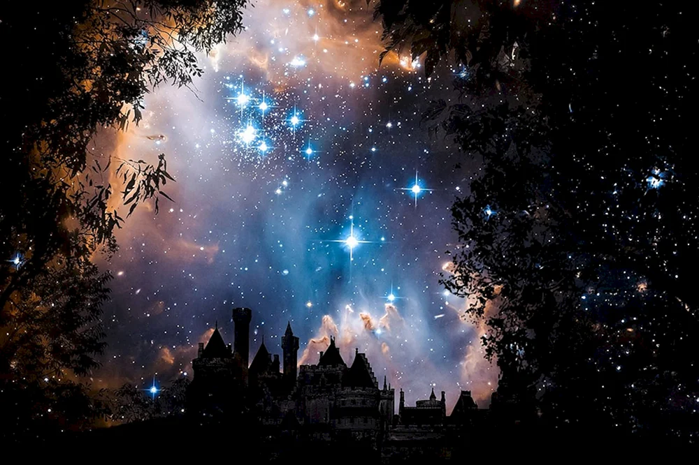 Nachtsternenhimmel