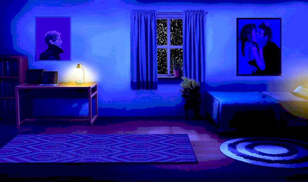 Night room anime gacha laif