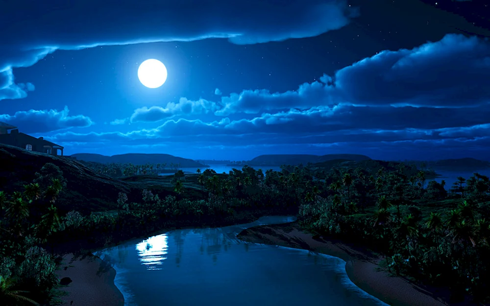 Nachtlandschaft