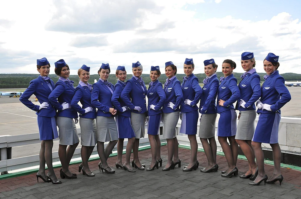 Nordstar Airlines. Flugbegleiter