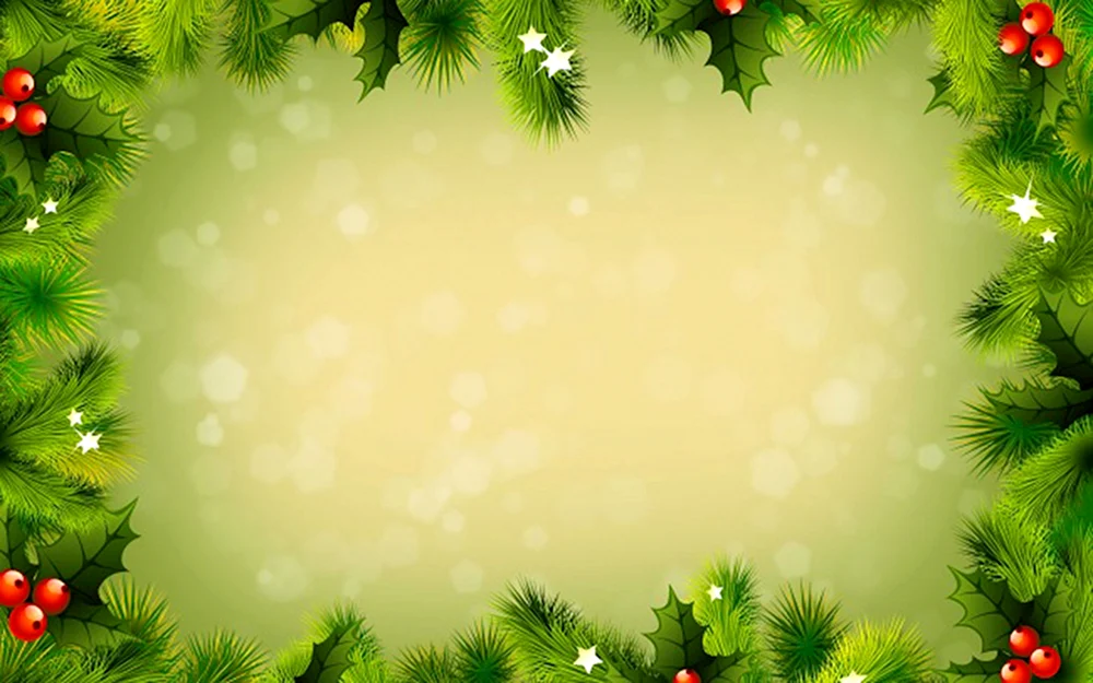 Neujahrshintergrund mit Weihnachtsbaum