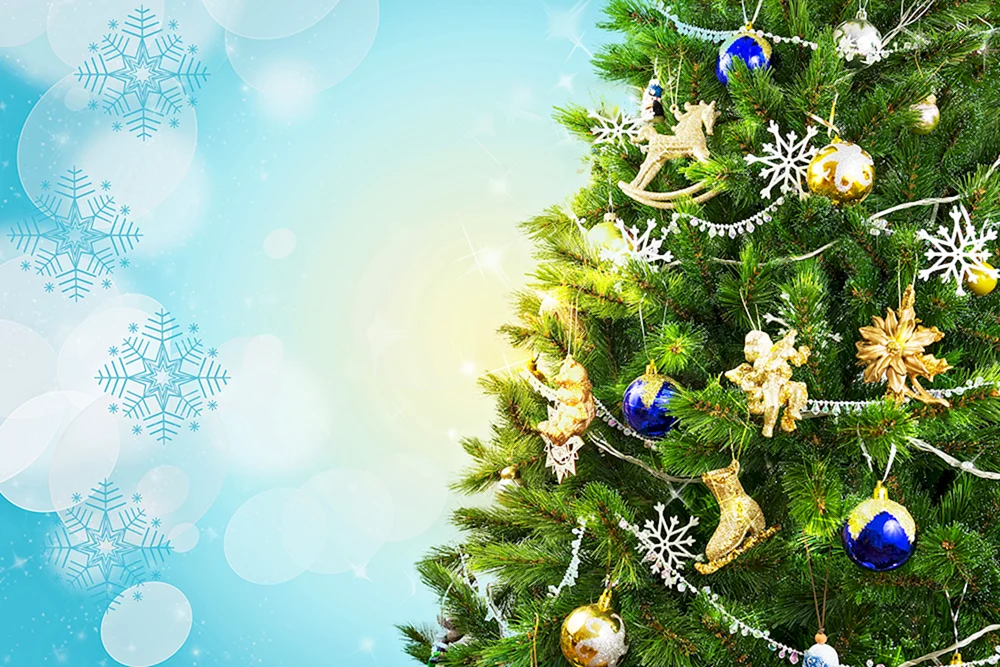 Neujahrshintergrund