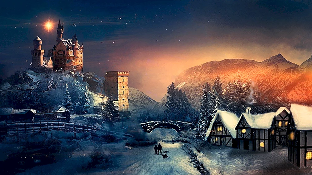 Neujahrslandschaft