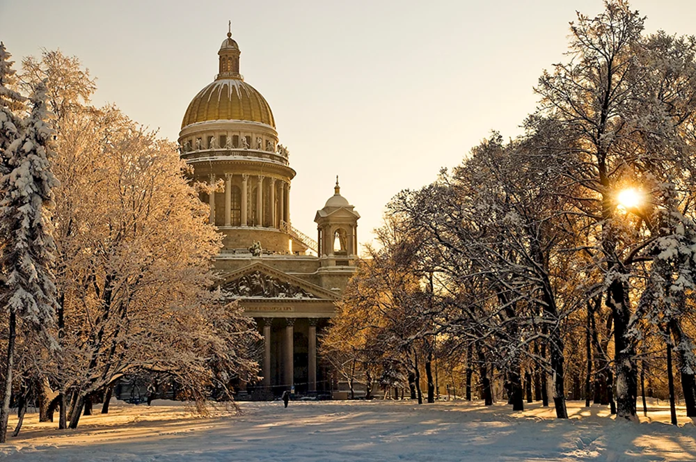 Silvester St. Petersburg St. Isaacs-Kathedrale