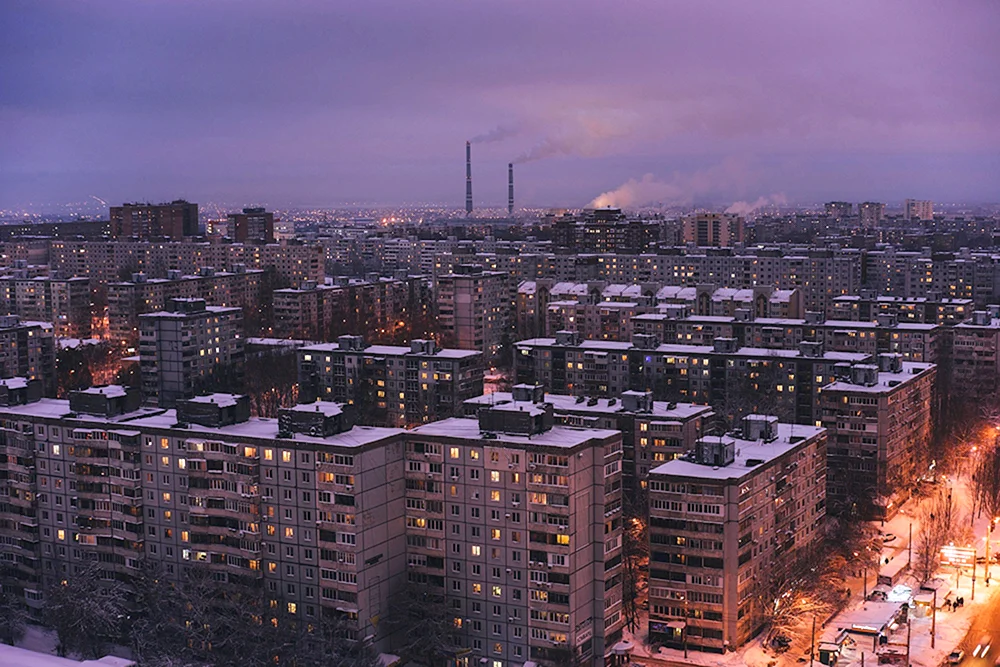 Novosibirsk Paneel-Ästhetik