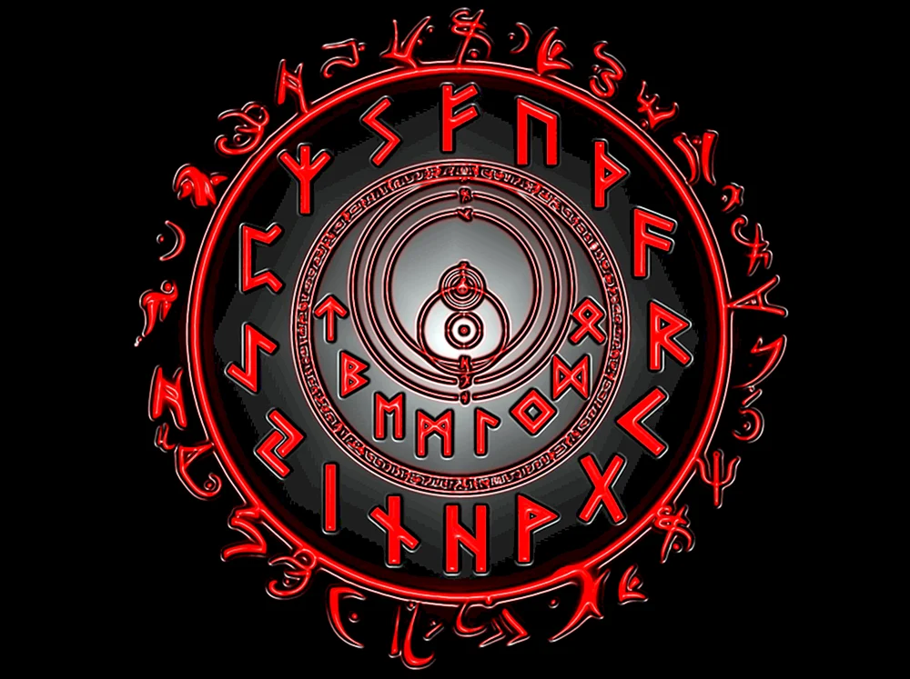 Runischer Kreis Futhark