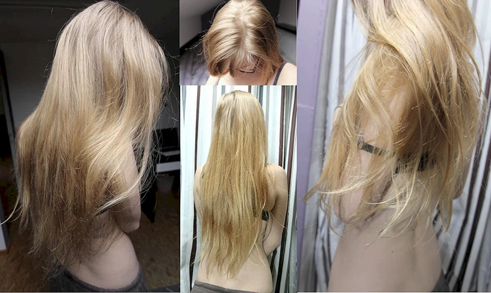 gebleichte Haare färben mit Henna Haare färben mit Henna