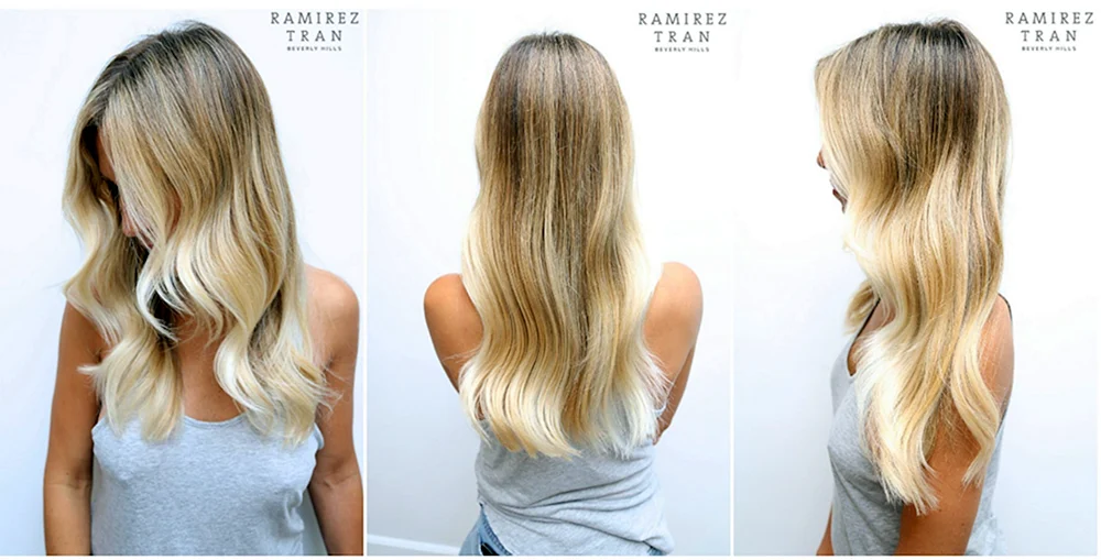 AIRTOUCH blond Technik.