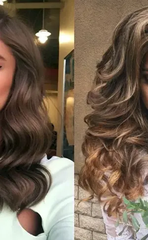 Voluminöse Locken