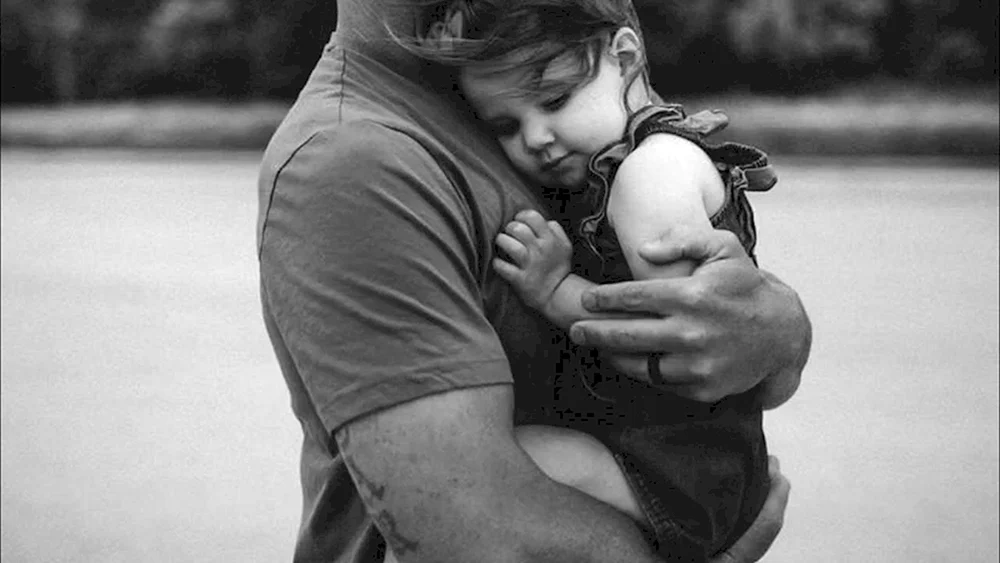 Fotoshooting mit Papa