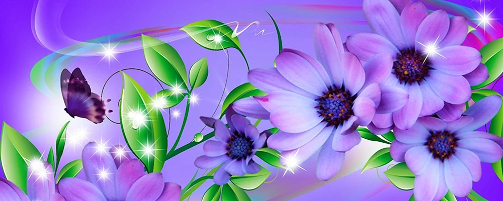 Schöne Blumen für Cover
