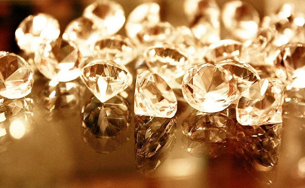 Diamanten Tapete