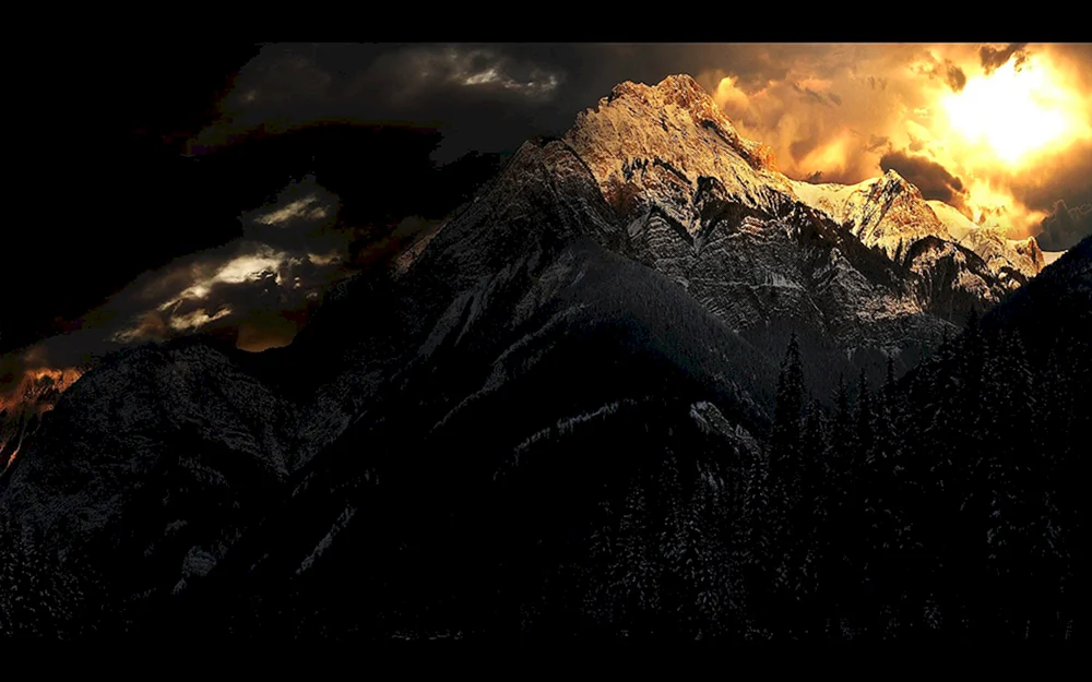 Desktop wallpaper 1920x1080 HD dunkel