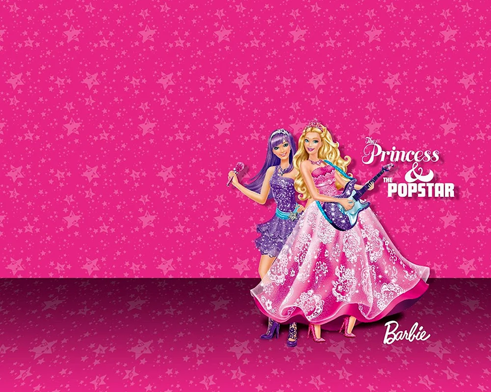 Barbie Stil Tapete