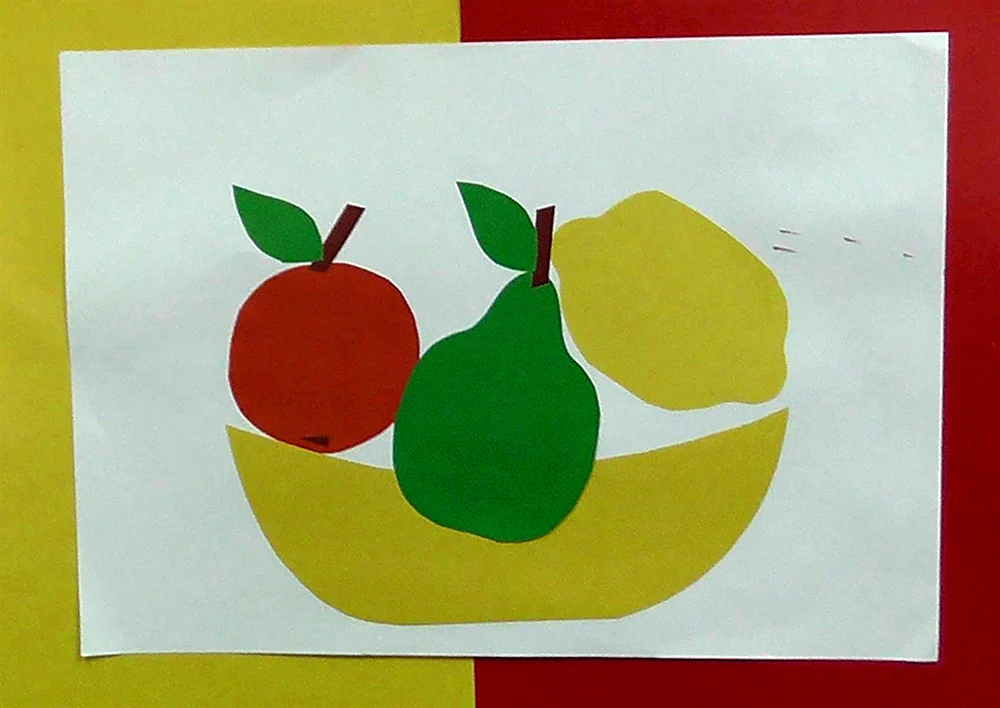 Fruchtapplikation in der Vorbereitungsgruppe