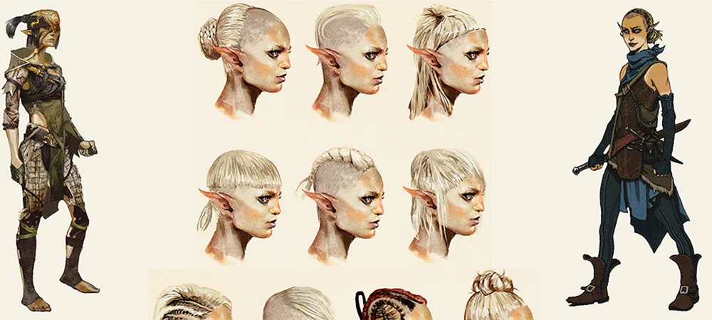Dragon Age-Kleidungsreferenz