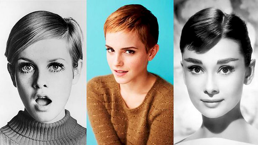 Audrey Hepburn Pixie-Haarschnitt