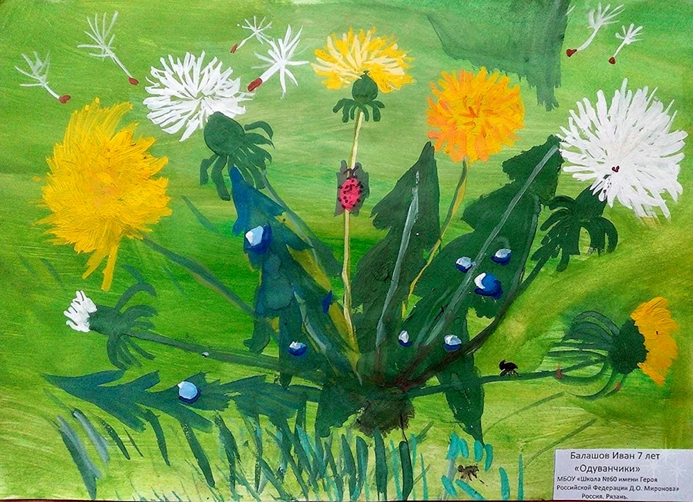 Pusteblumen in Pastell Elena DYAH