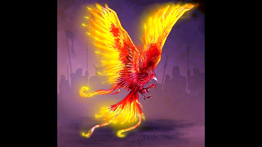 Feuervogel Falke Rarog