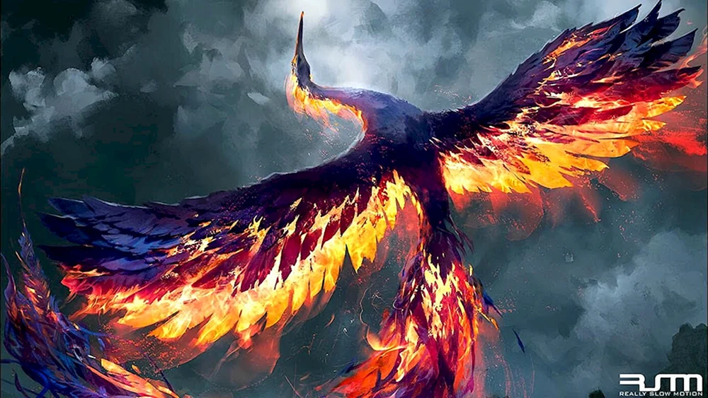 Blauer Phoenix
