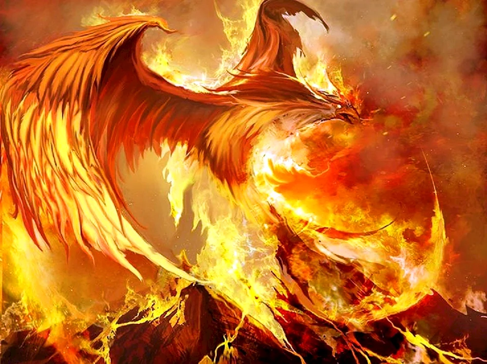 Feuervogel Phönix Rarog