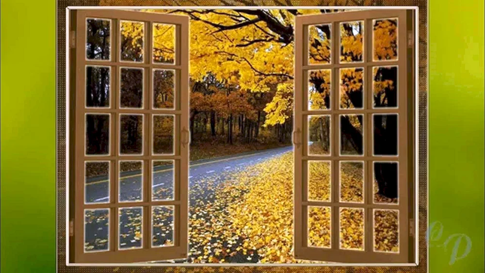 Lauschiger Herbstabend