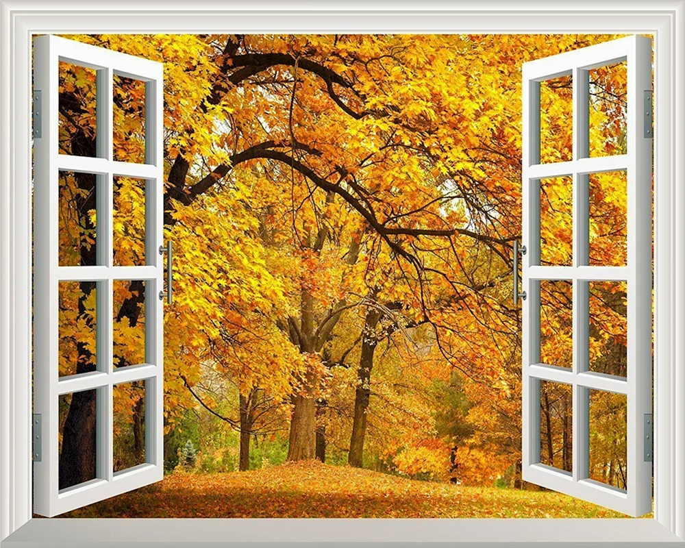 Herbstfenster