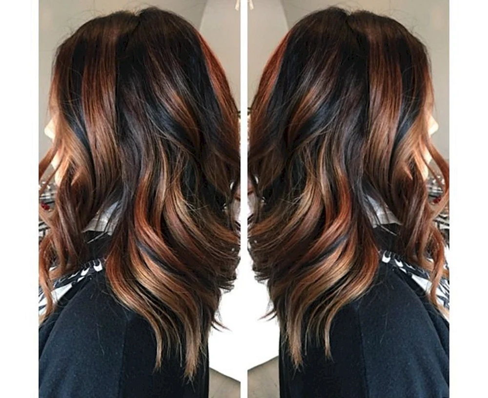 Balayage Färbung auf Cascade