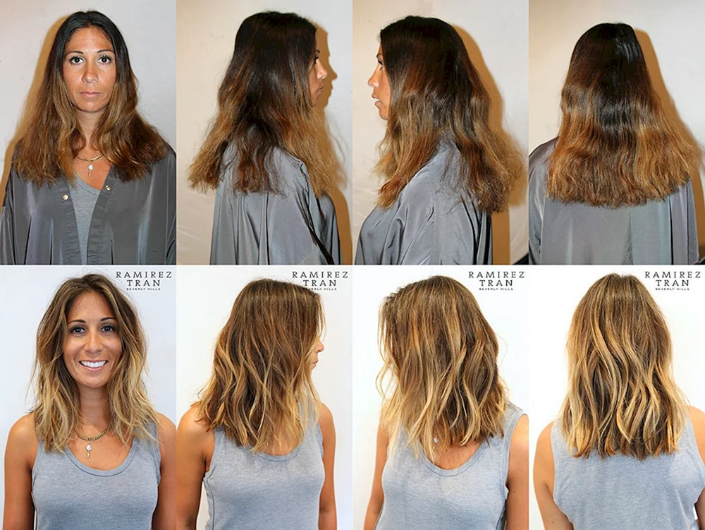 Blondes Haar