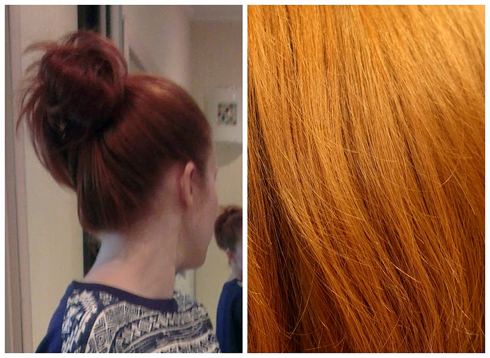 Haar färben nach Henna