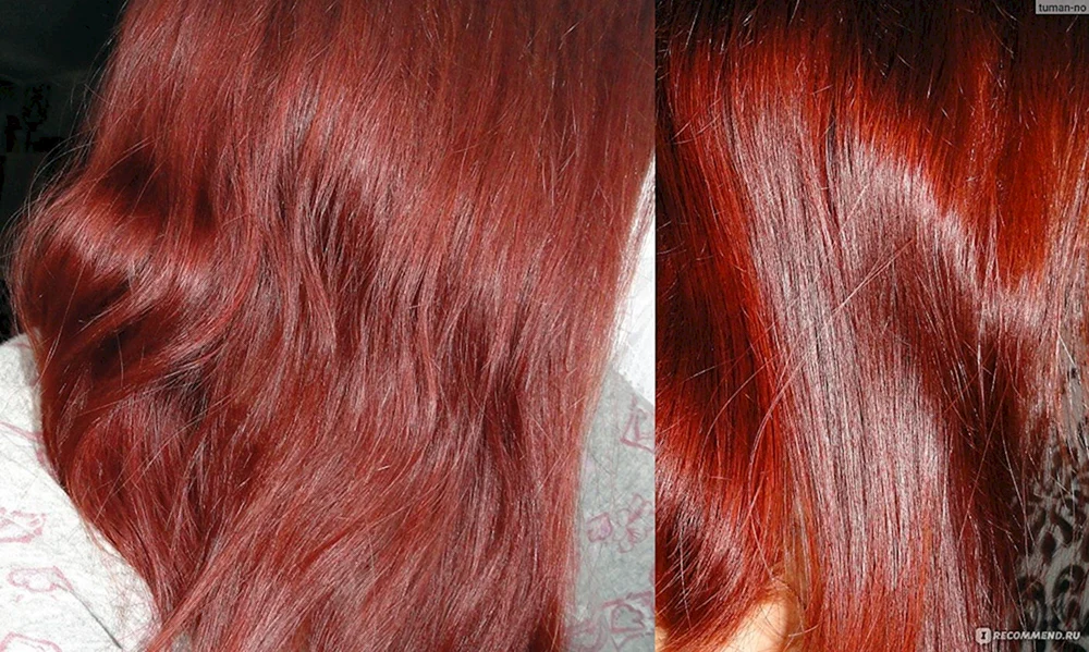 Haarfärbung mit Henna für graue Haare