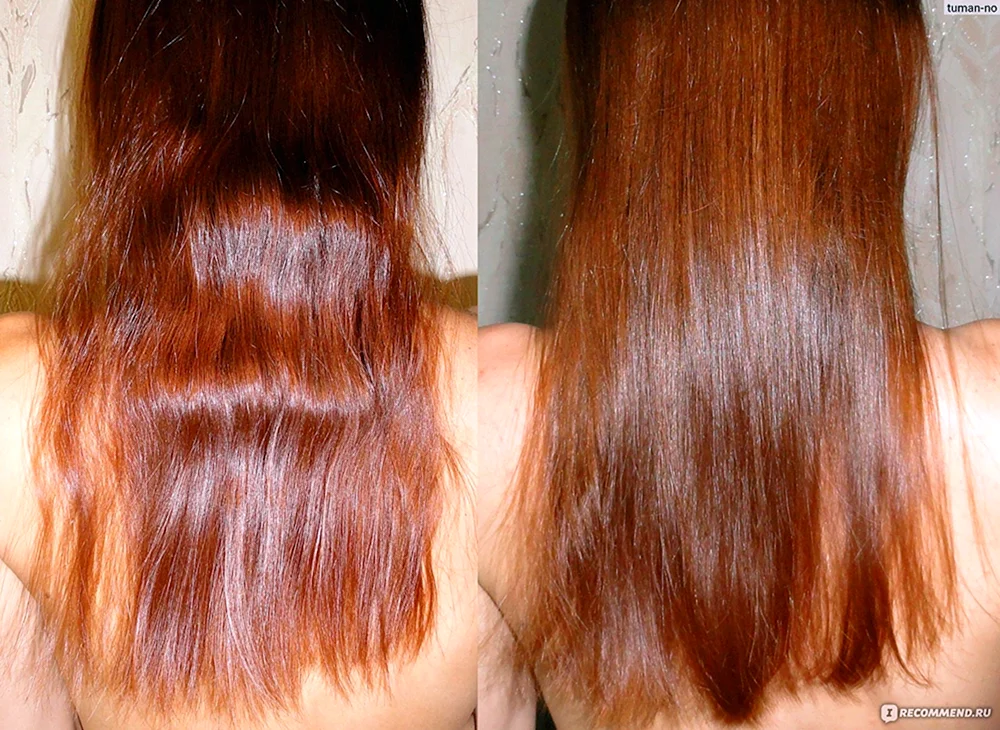 Hnna gefärbtes Haar