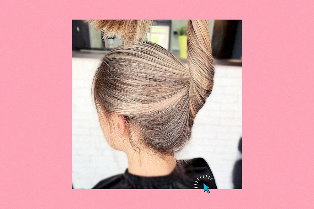 Für Balayage blondes Haar