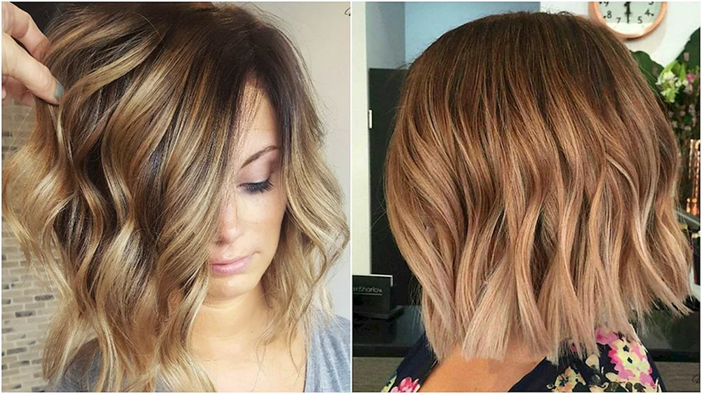 Färben auf feinem Haar