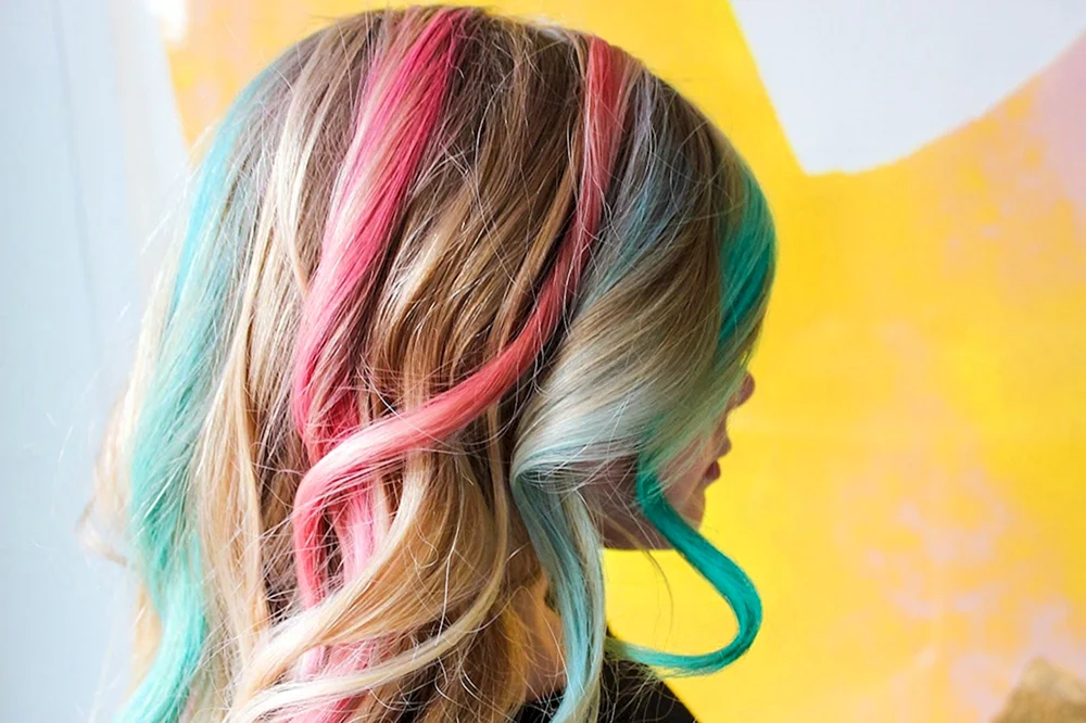 Farbige Haare für Kinder