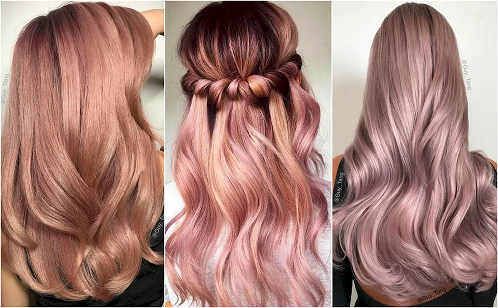 Rose Gold Färbung