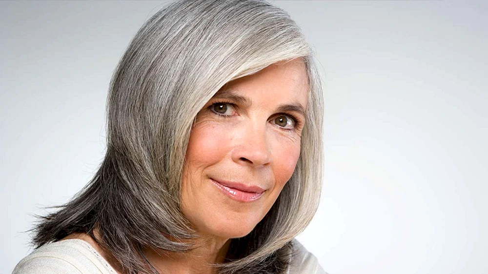 Graue Haare färben