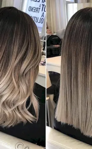 Balayage Shatush Färbung