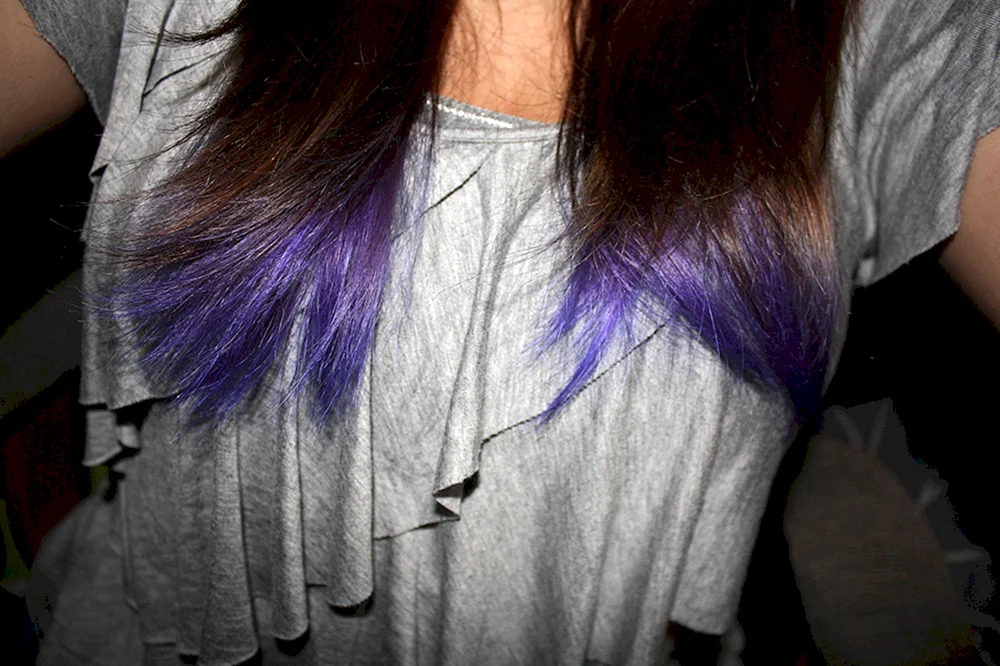 Lila Haare