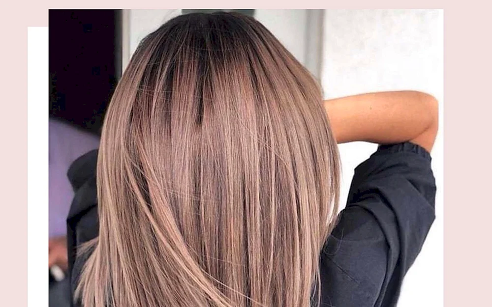 Baby Light Färbung auf blondem Haar