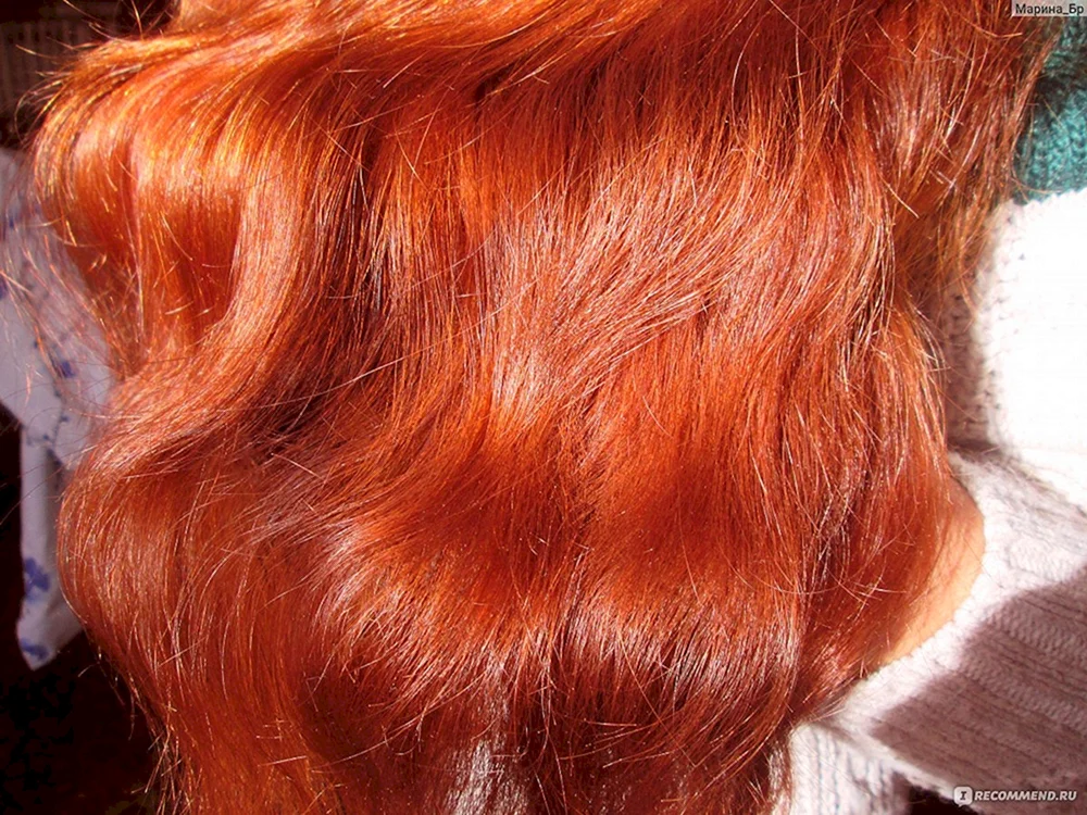 Kupfer Tizian Haarfarbe
