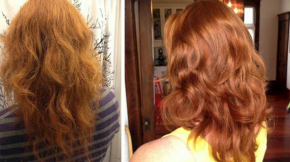 Rotes Haar färben ohne Bleichen