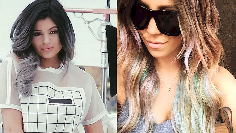 Ombré Haarfarbe