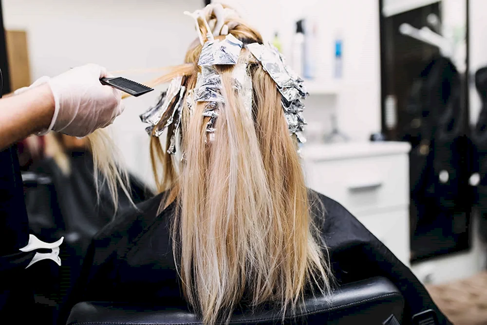 Haarfärbung Friseur