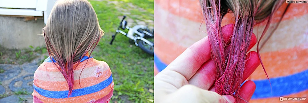 Tonikum Haarfärben für Kinder
