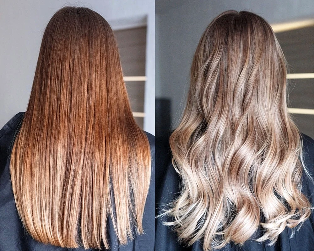 Farbiges Haar färben