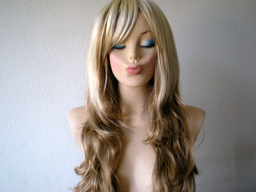 Ombre Färbung auf dunklem Haar